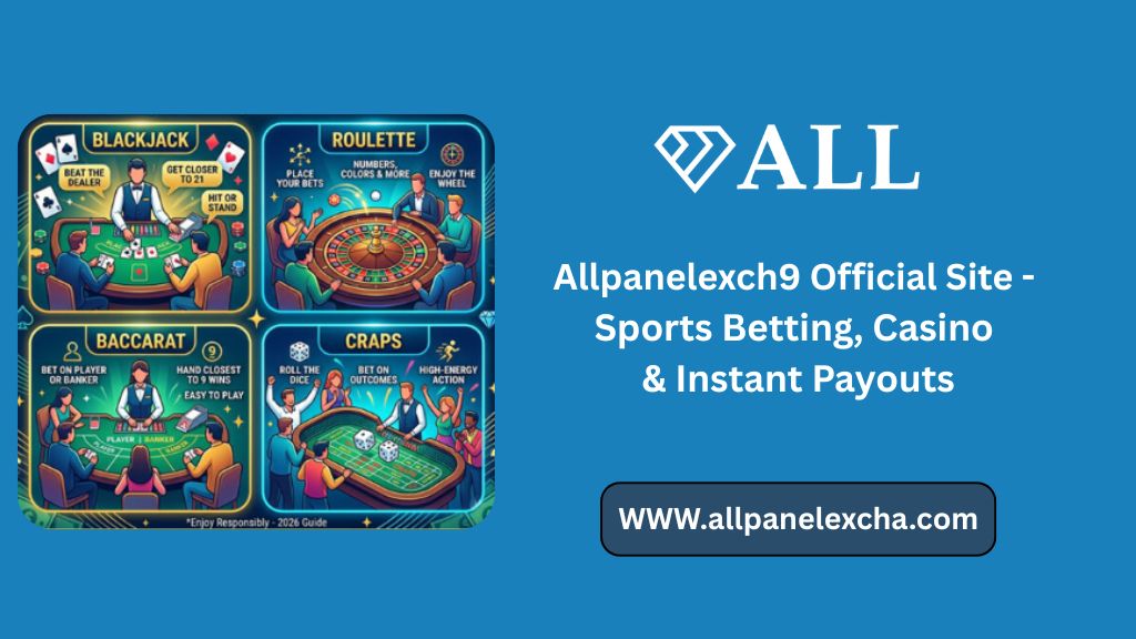 Allpanelexch9 official site overview showing sports betting, casino access, instant payouts, and user-friendly platform insights
