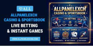 Allpanelexch Casino & Sportsbook live betting platform overview showing secure access, instant games, and user-friendly experience guide.