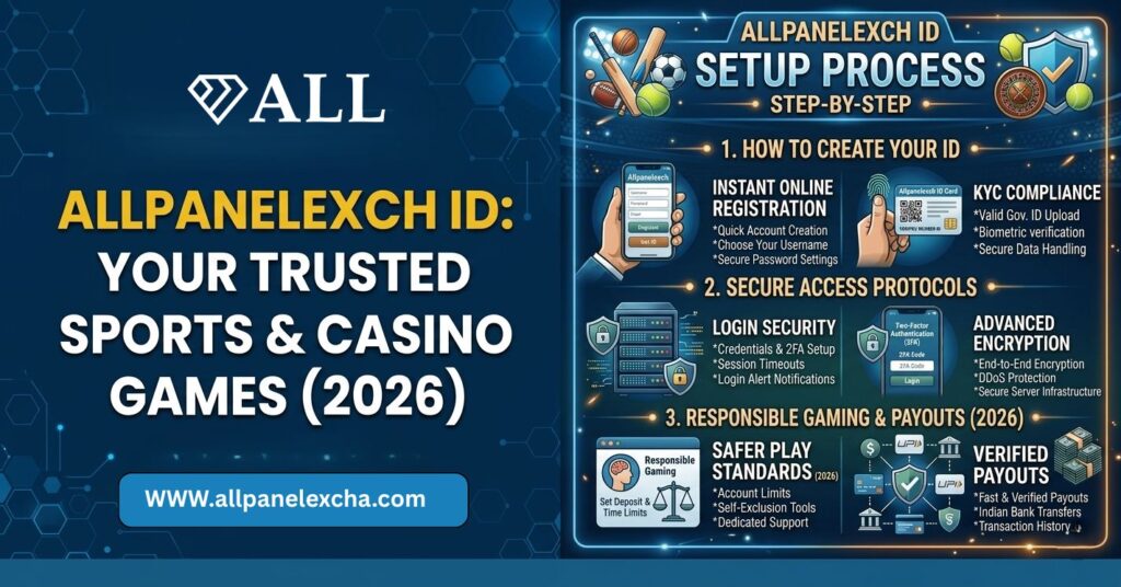 Secure Allpanelexch ID access for sports & casino games, beginner-friendly guide, verified process, and expert user insights.
