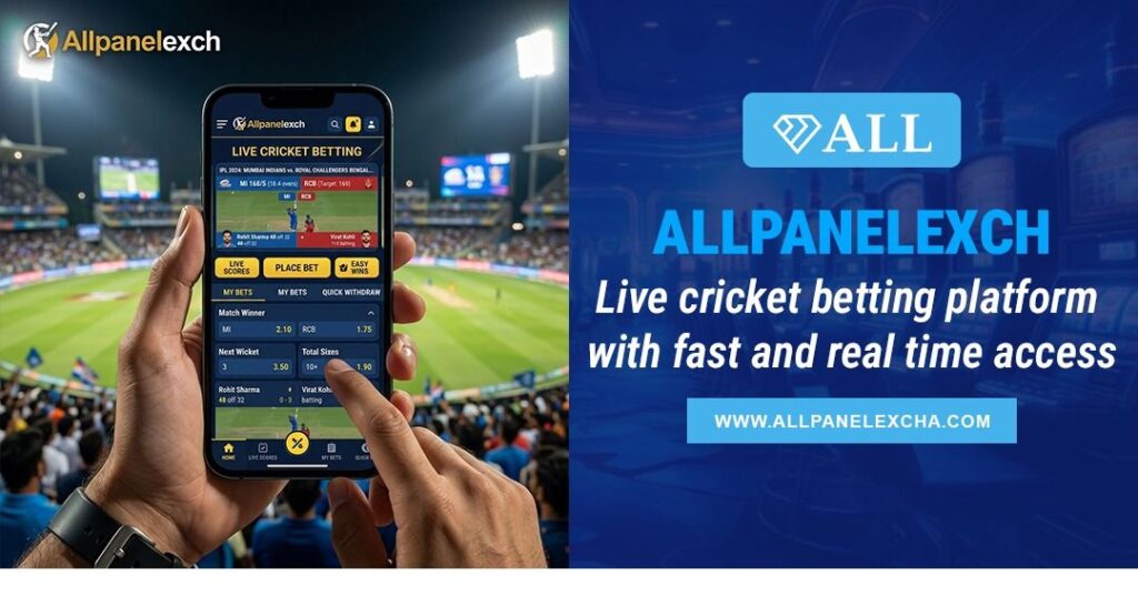 Allpanelexch live cricket betting platform with fast real-time access, secure navigation, match insights, and beginner-friendly experience.