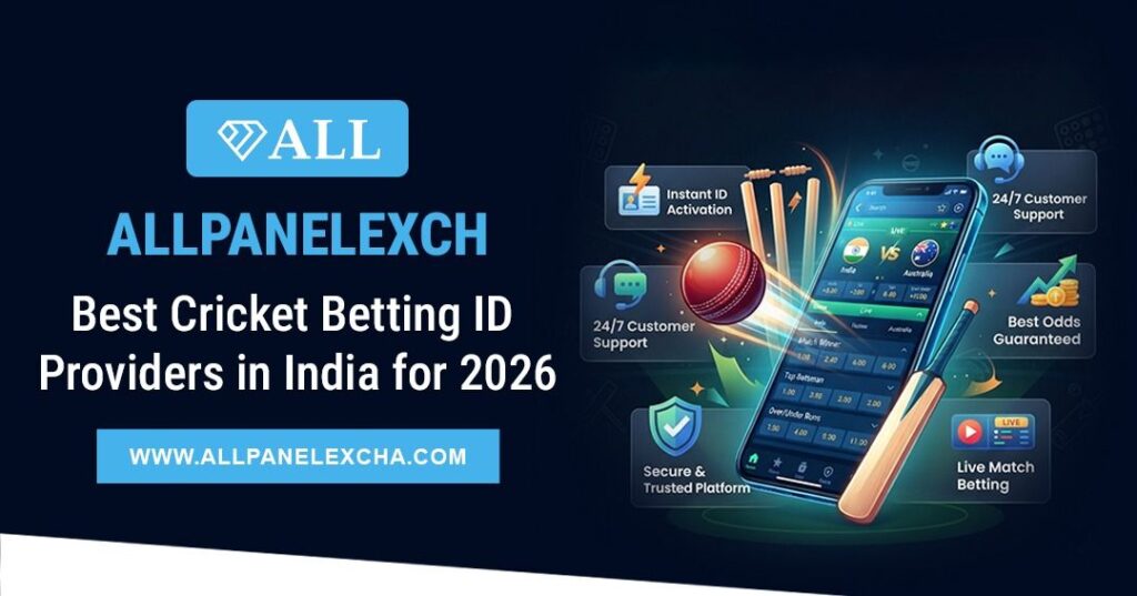 Allpanelexch platform overview showing cricket betting ID provider features, secure access, user-friendly interface, and beginner guide for India 2026.