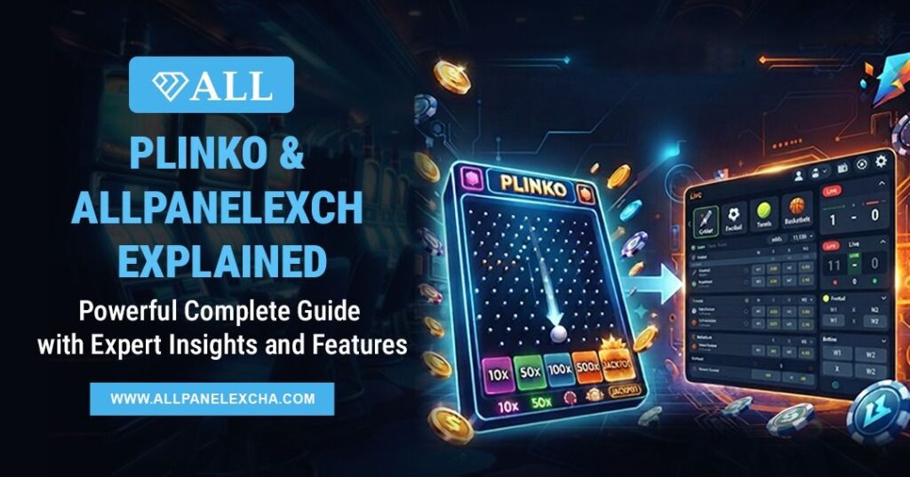 Plinko on AllPanelExch game interface showing the game board, platform overview, beginner guide, and key features with expert insights.